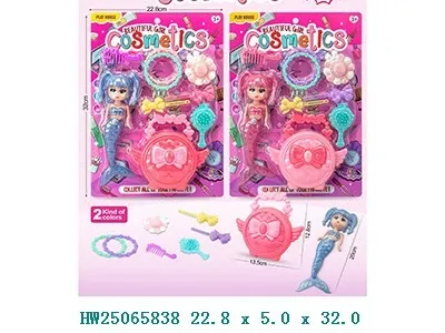 Sirena con bolsito y accesorios