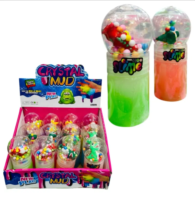 Slime Dinosaurio 14X5Cm Display X 12