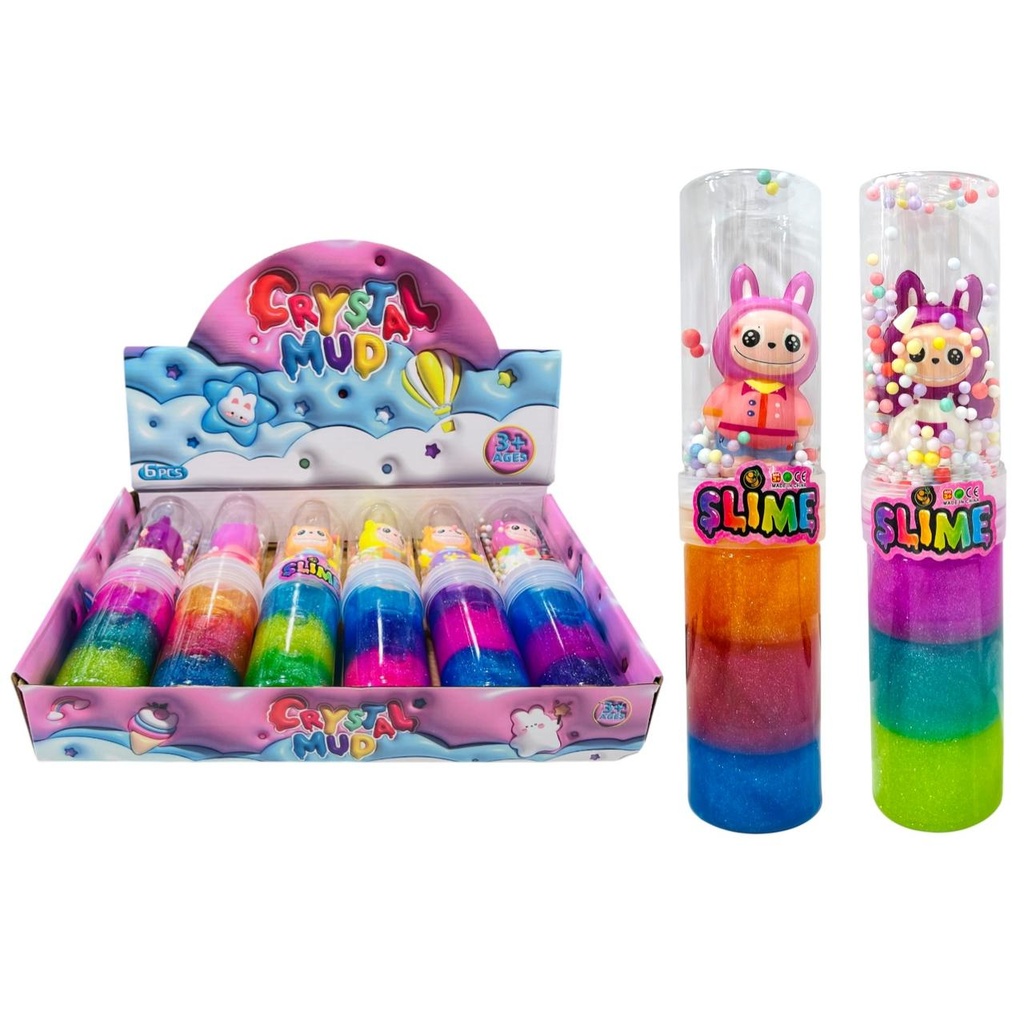 Slime Labu Tricolor Displayx6