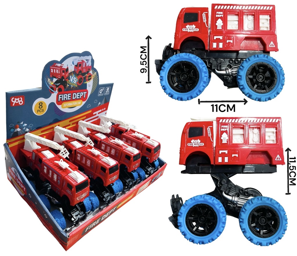 [610989] Camion Bombero Displayx8 Hw23107817