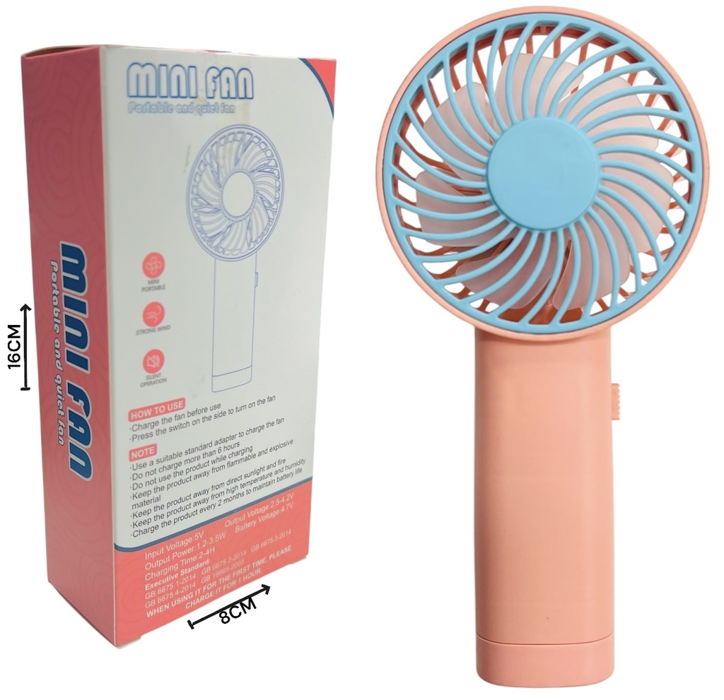 Mini Ventilador De Mano Usb