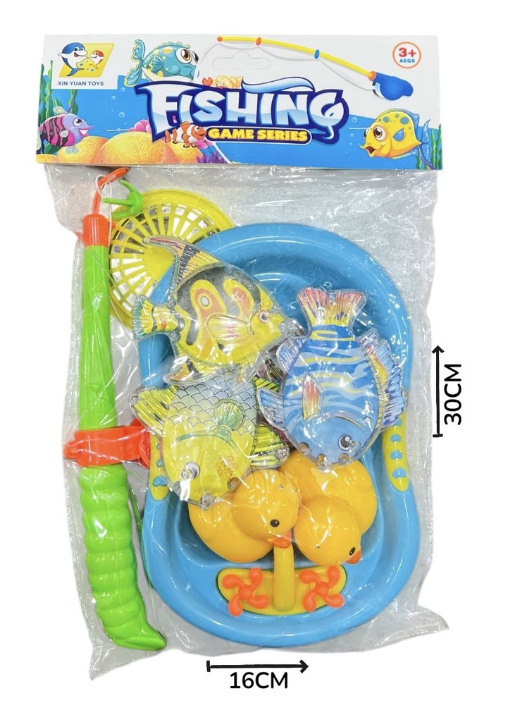 HW23143356 Set Animales Acuaticos x9 En Bolsa