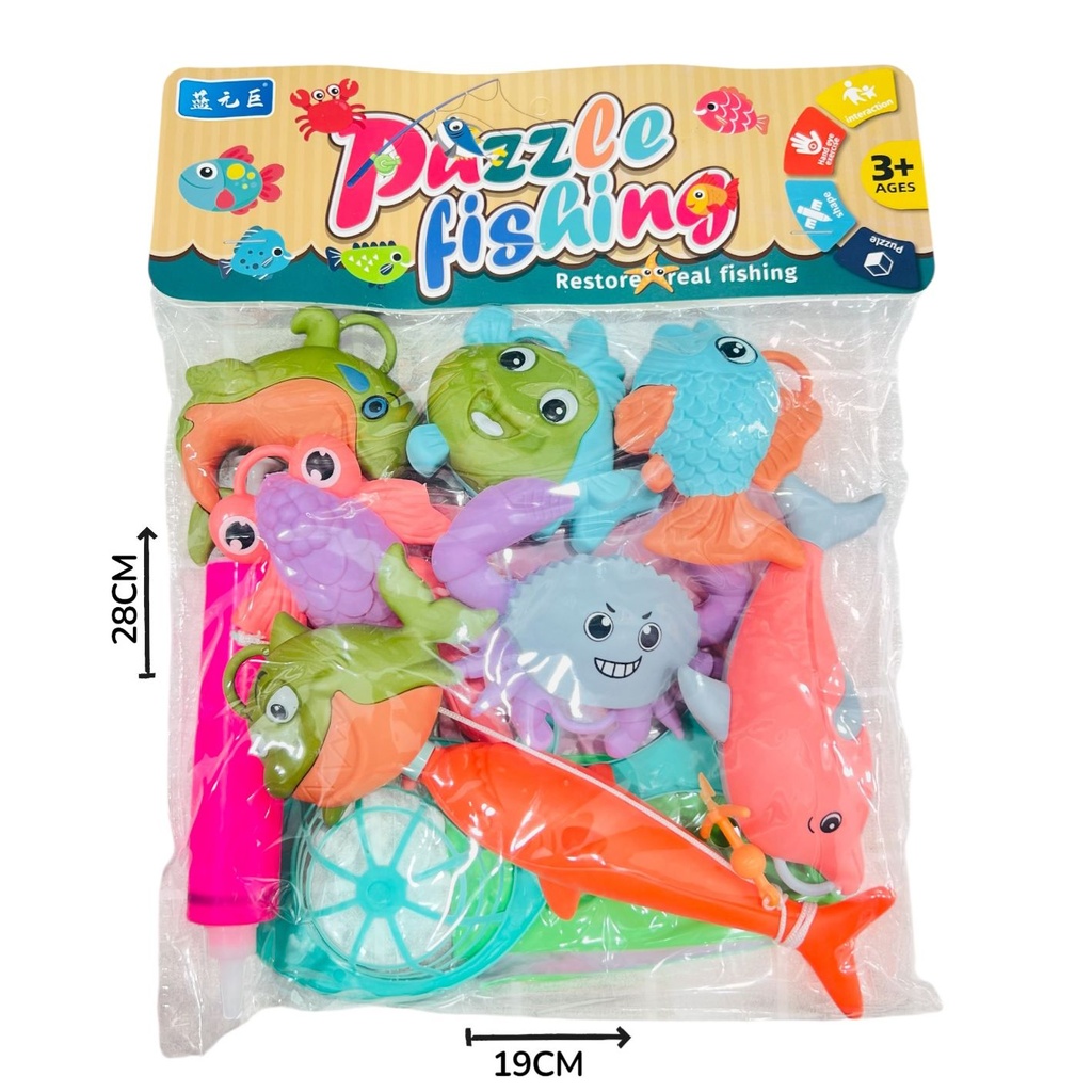 Juego De Pesca Animalitos Marinos