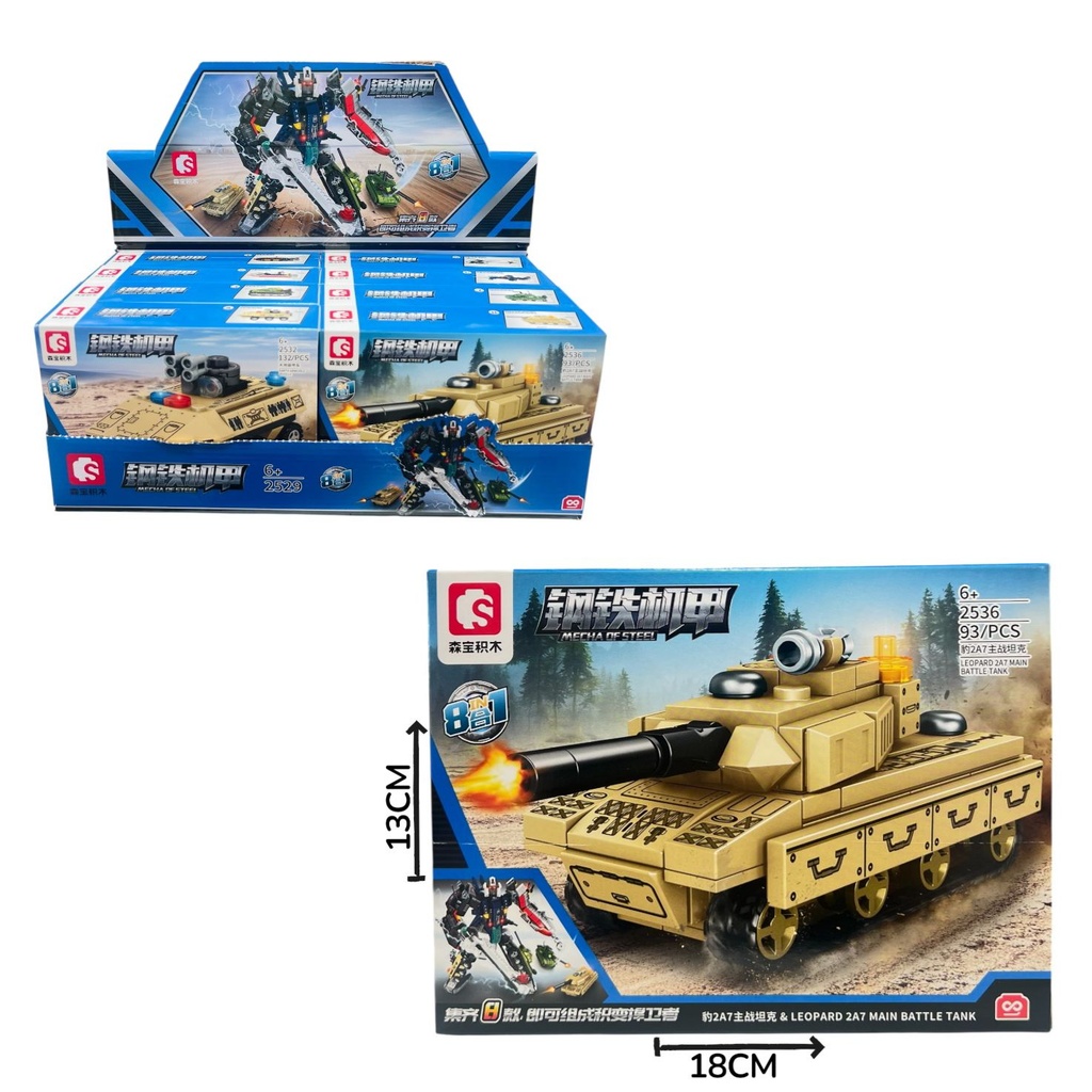 Bloques Para Armar Vehiculos Sembo