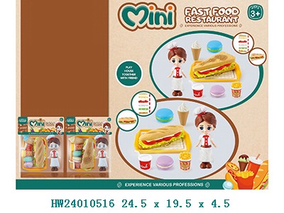 Set de comida + muñecos