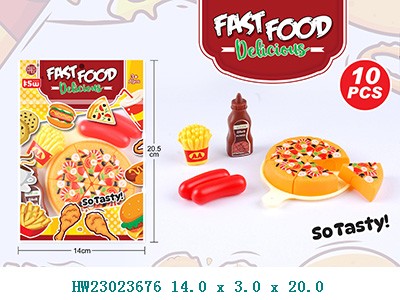 Conjunto de comida rapida