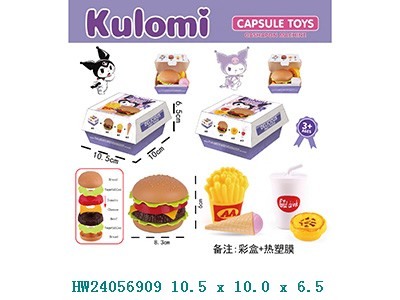 Mini hamburguesas en caja KRM