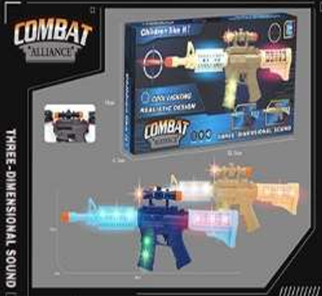 HW25156729 Ametralladora con luz y sonido