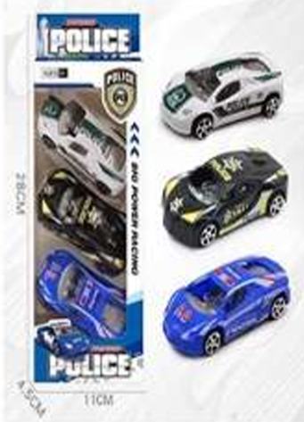 HW22106440 Auto deportivo policía x3