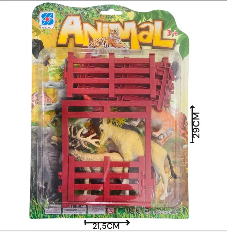 [624682] HW25084068 Animales de granja con accesorios