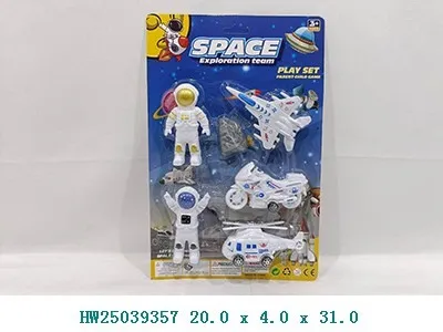 Astronauta con vehículos