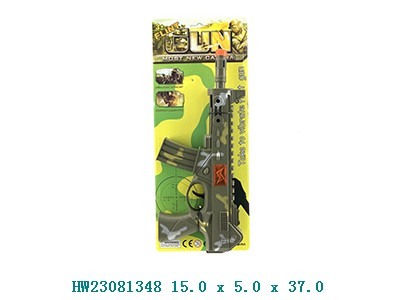 Pistola ametralladora camuflada