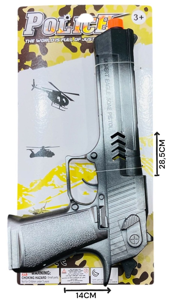 Pistola con sonido