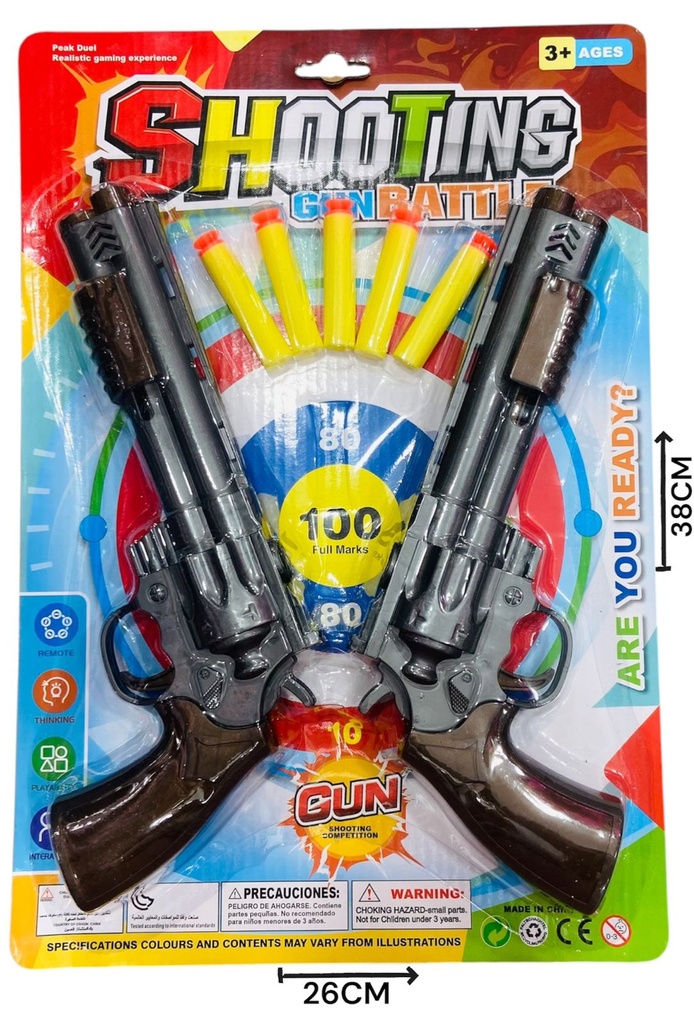 Pistola Lanza Dardos HW25162189