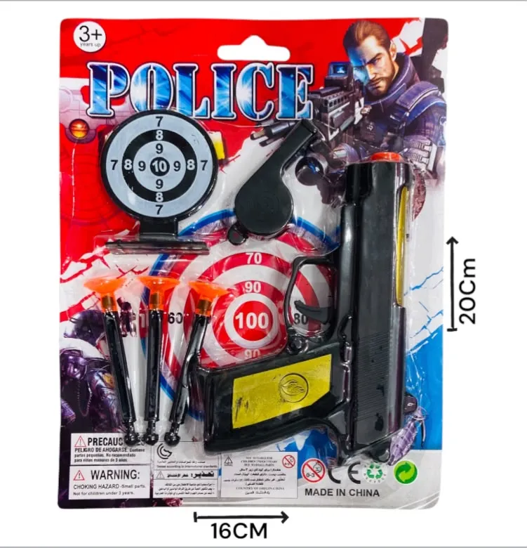 [624956] Pistola lanza dardos con accesorios
