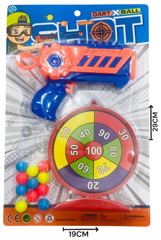 Pistola lanza balines con objetivo HW25162254