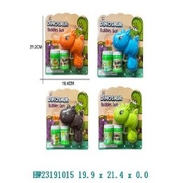 HW23191015 Pistola de burbujas dinosaurio