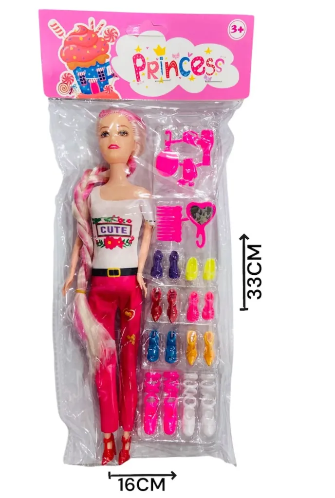 [625790] Muñeca Con Zapatos En Bolsa