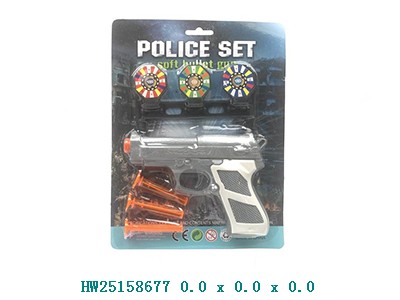 HW25158677 Set Policia C/Pistola Lanza Dardos