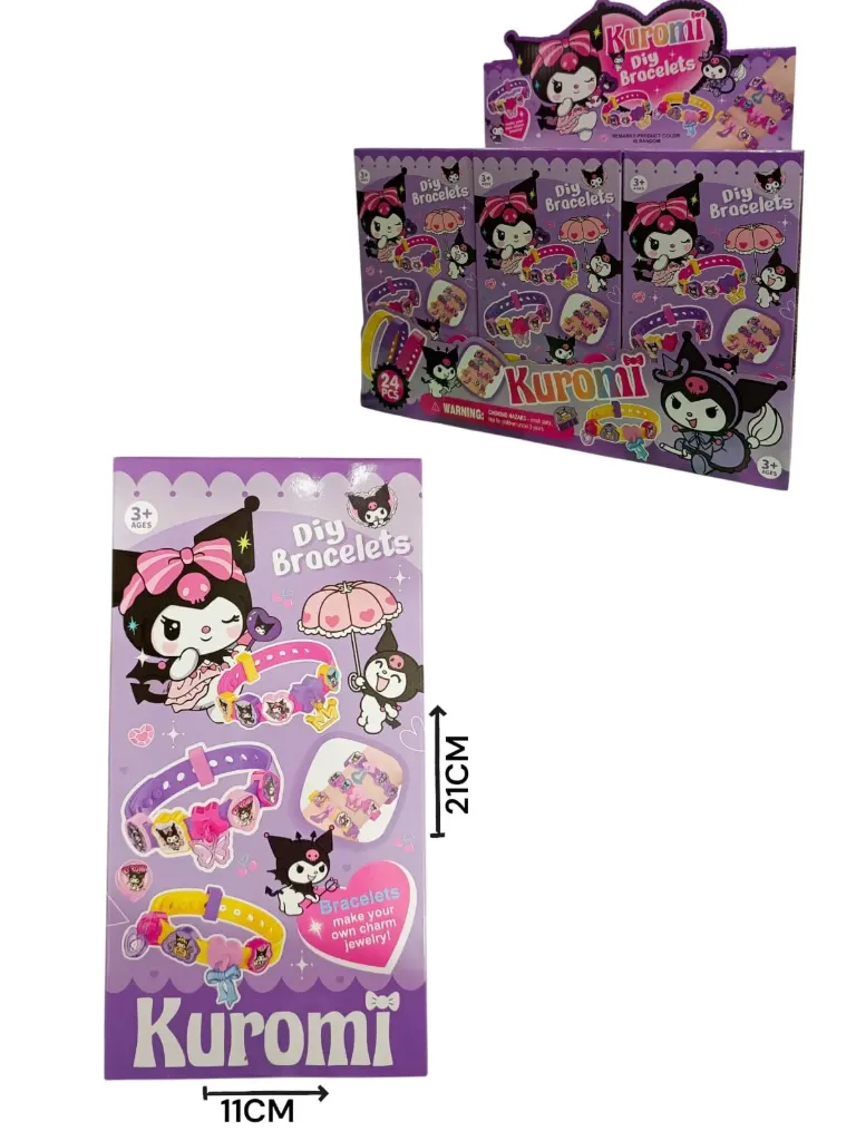 Arma pulseras con dijes KRM  32,8X20X21,6