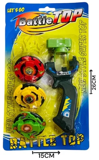 HW19058237 Trompo x3 Con Lanzador