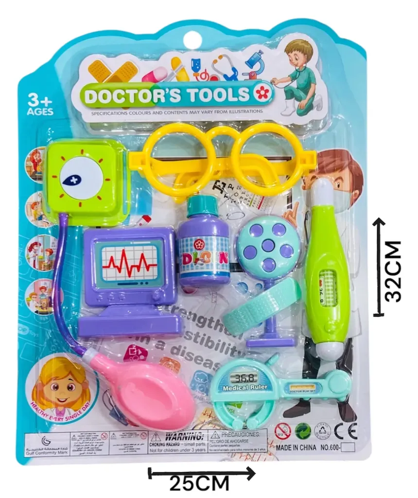 [625973] HW20087408 Set de doctor blister 25x4x32