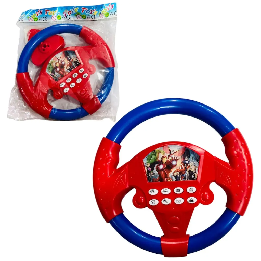 [625994] Juego interactivo Volante Superheroes 23x3,5x25