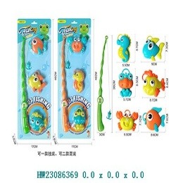 HW23086369 Set de pesca x 3 animales marinos