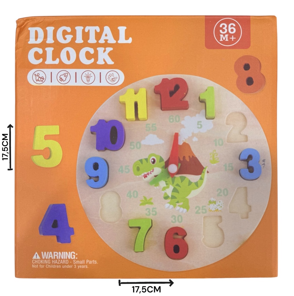 Reloj Didactico Madera