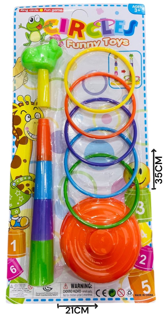 Juego De Anillos  Apilables