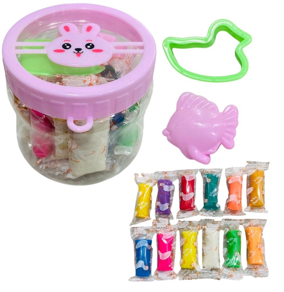 Plastilina conejo 7*7CM