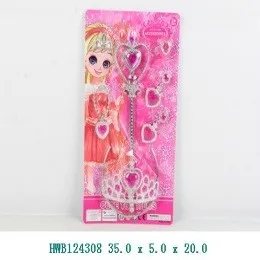 HWB124308 Set de princesa corazones 35x5x20