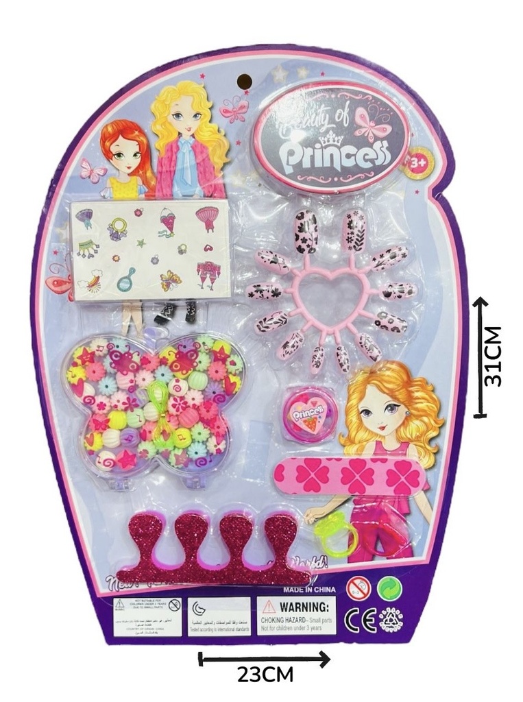 Set De Belleza Uñas En Blister