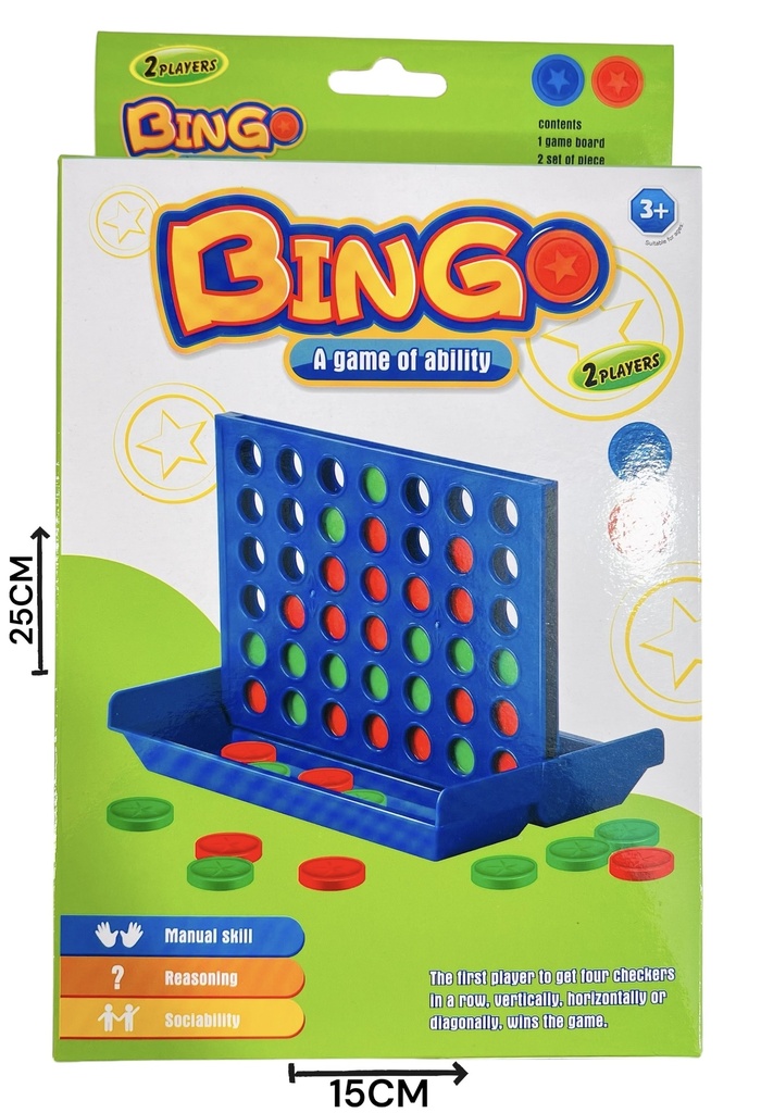 Juego De Mesa 4 En Linea Med Hwa1162362