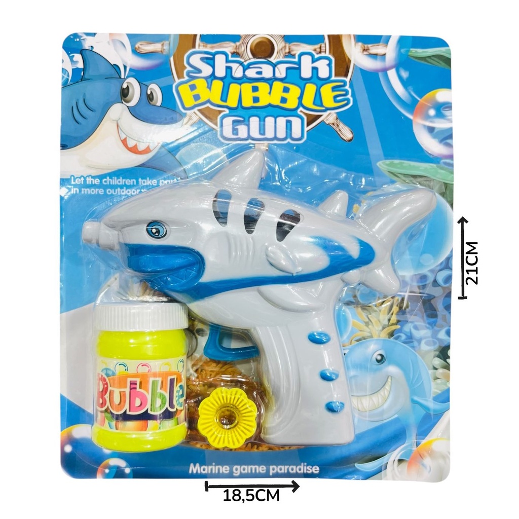 Burbujero Pistola Tiburon En Blister