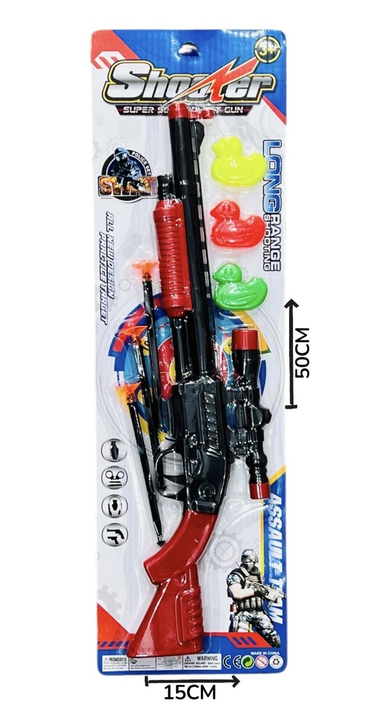 HW24178720 Escopeta Lanza Dardos En Blister
