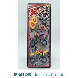[623350] Moto Para Dedos X 2 Con Accesorios En Blister