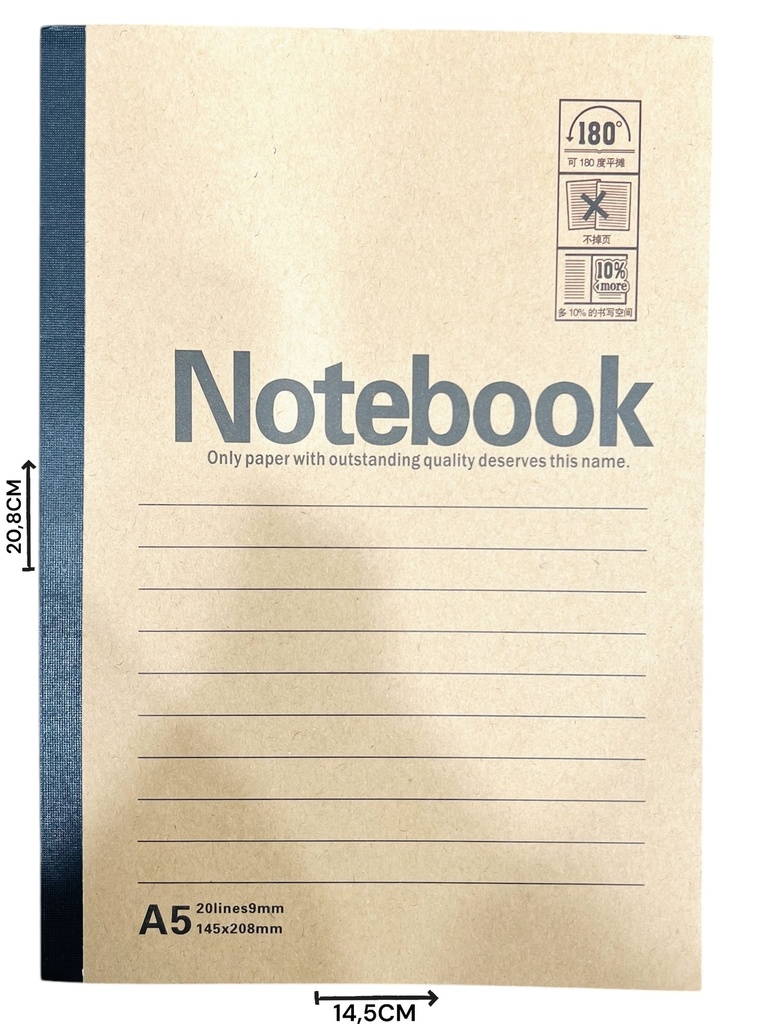 Cuaderno A5 200X139Mm