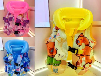 Chaleco Salvavidas Inflable Estampado Tm