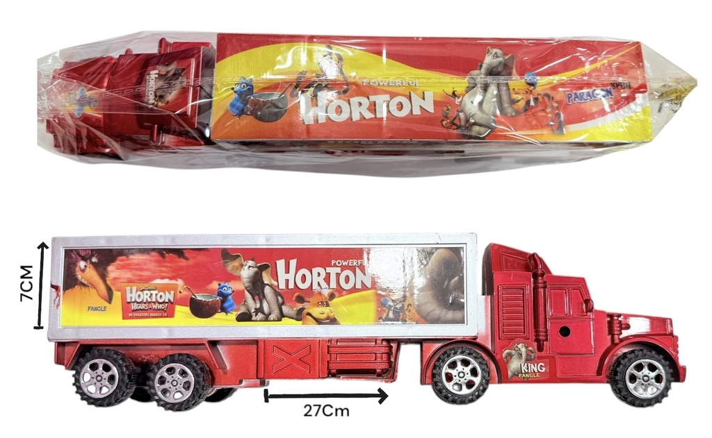 Camion A Friccion En Bolsa 27X5X8