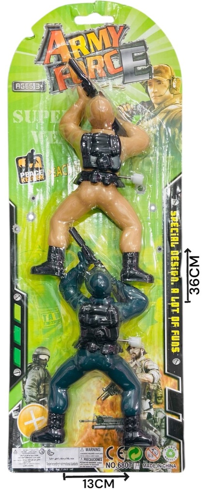 Soldado 30 Cm X 2 A Cuerda Hw19077917
