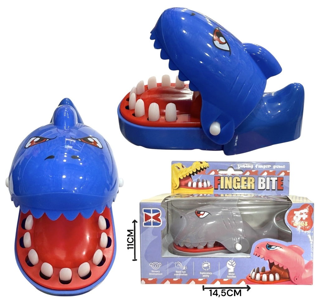 Atrapa Dedo Pez En Caja