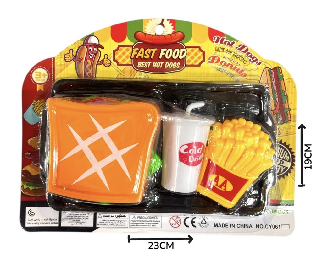 Set De Cocina Fast Food