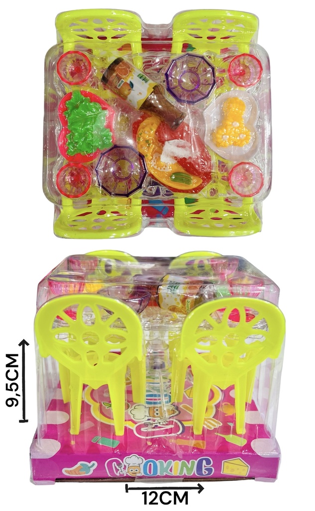 Juego De Muebles Mesa Rectangular Hw23030871