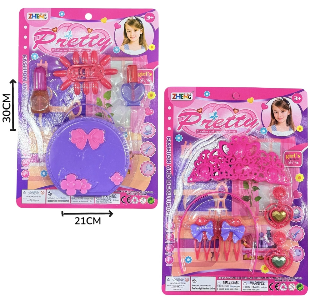 Set De Belleza Con Carterita Blister