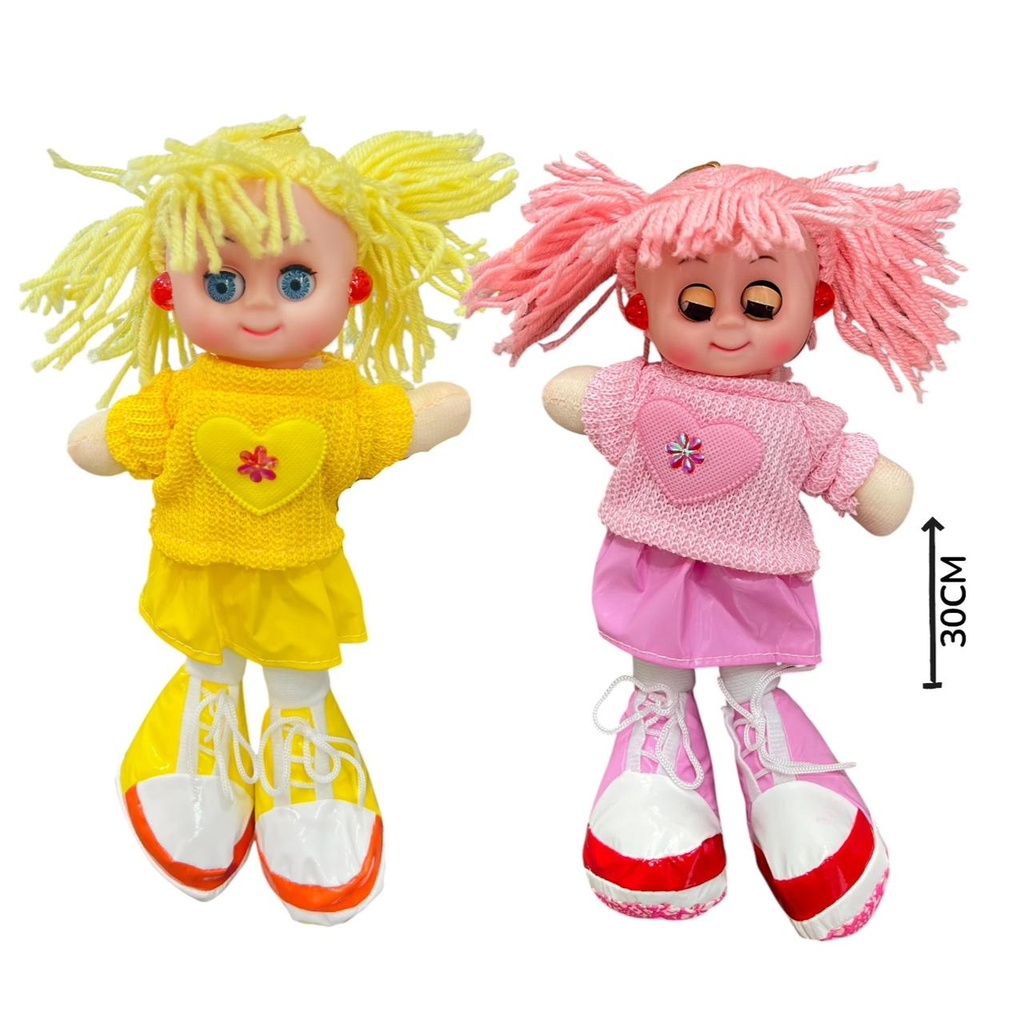 Muñeca Patona Sueter Corazon