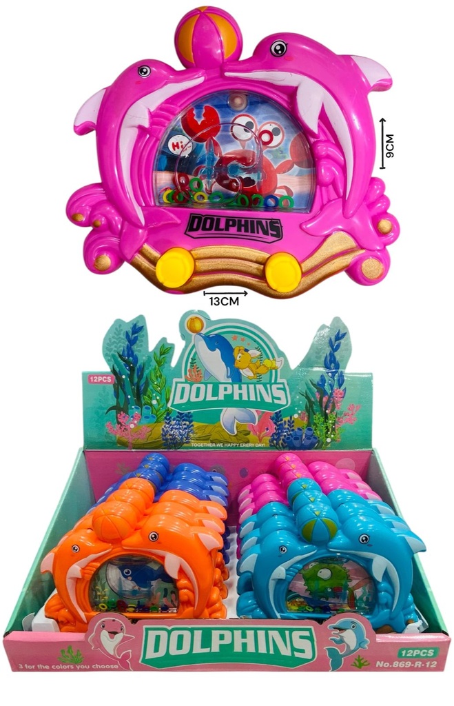 Juego De Agua Delfines Display
