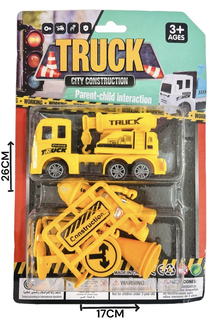 Camion Construccion C/Accesorios Hw22102983