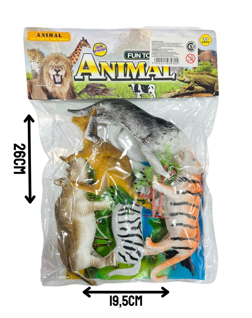 370382 Set Animal Selva