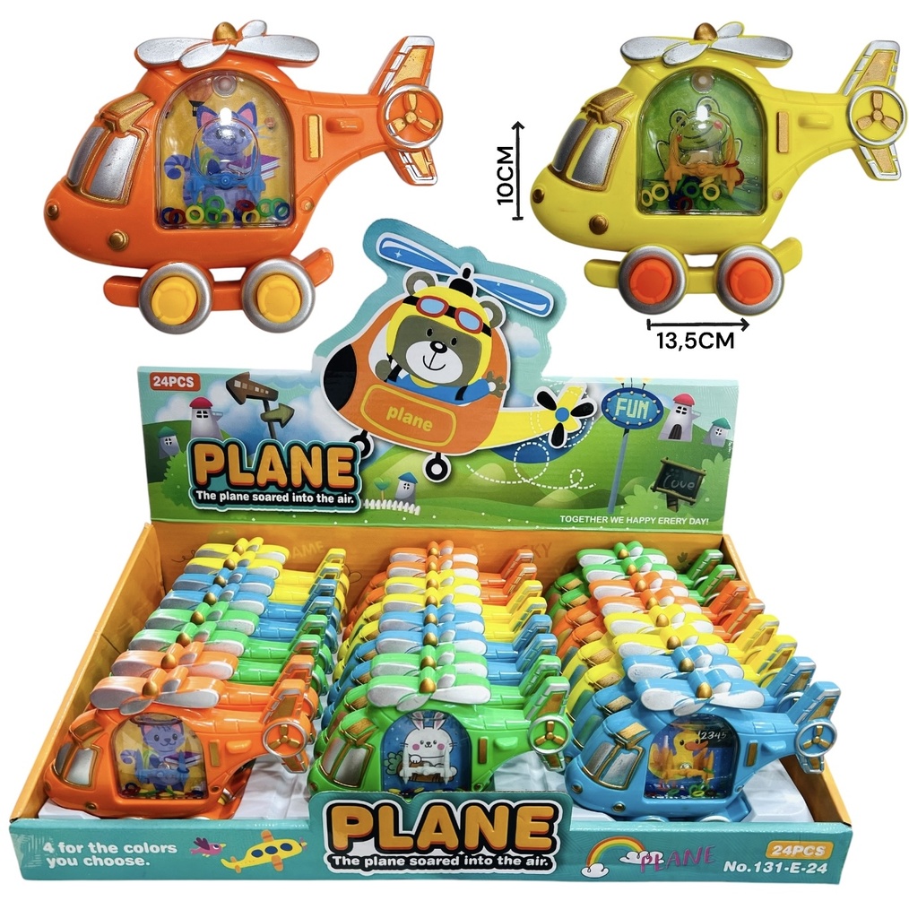 Juego De Agua Helicoptero Display